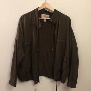 Forever 21 Contemporary Bomber Jacket